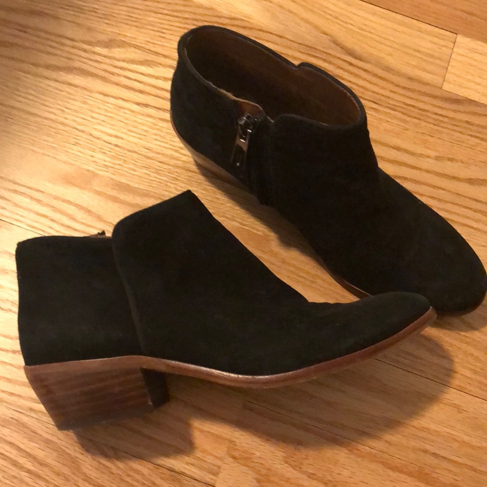 Sam Edelman Petty Boot - black suede size 7